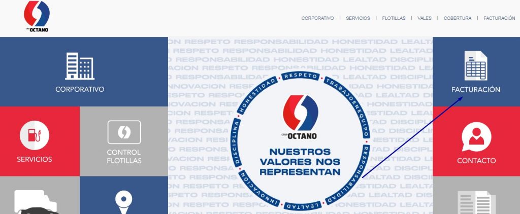 Pagina oficial Grupo Octano