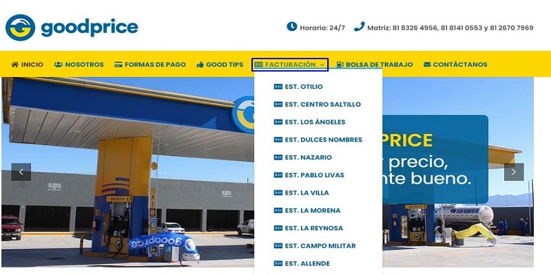 web oficial ww.goodpriceg.com