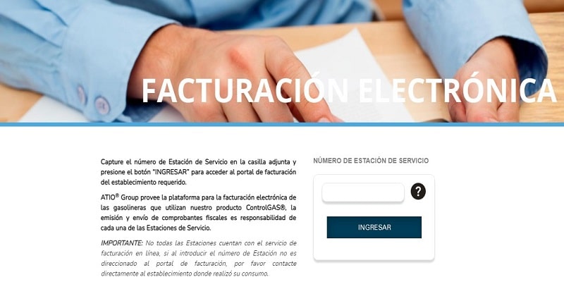 web de facturacion Constrolgas